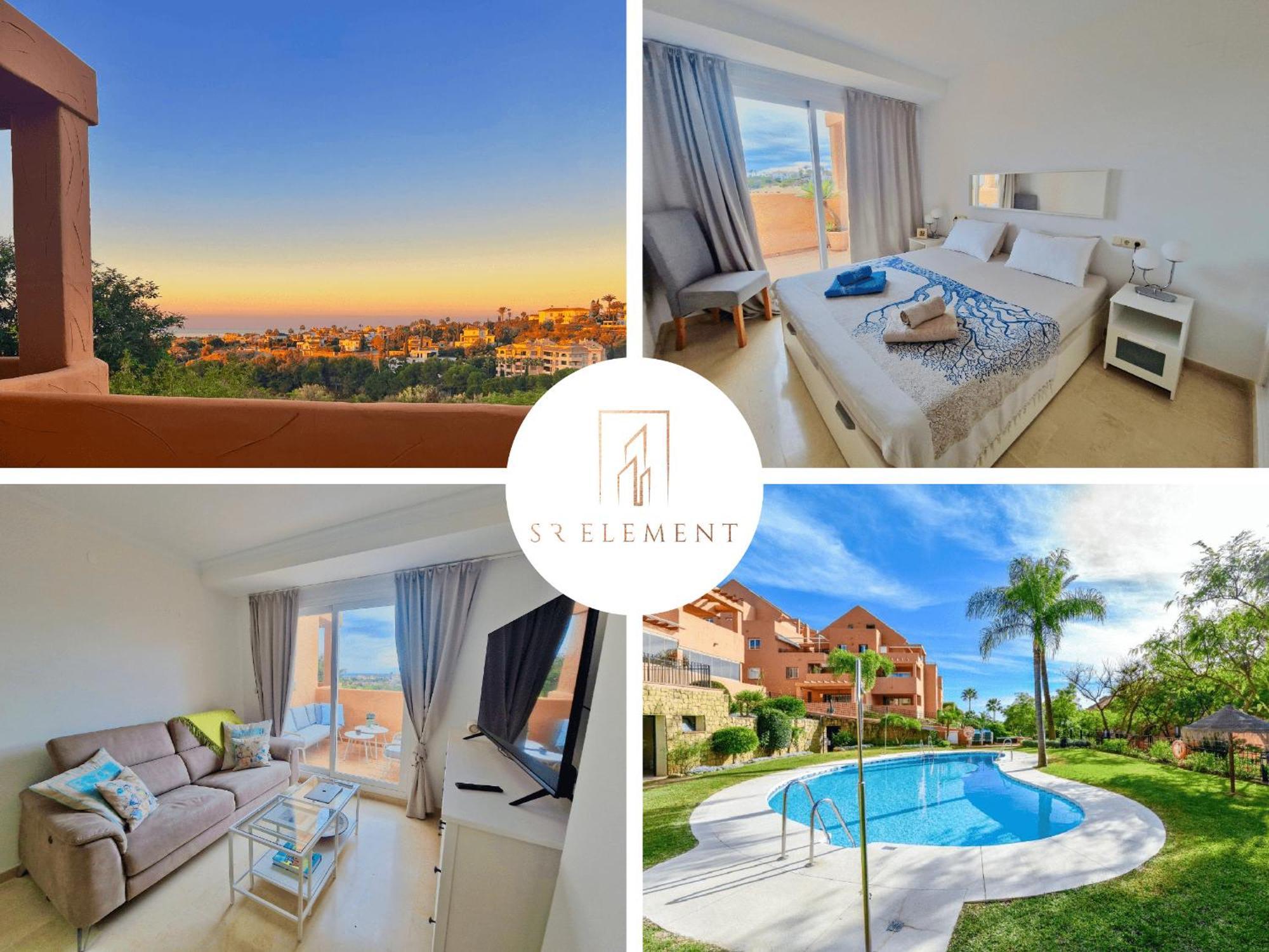 Sr Santa Maria Golf Marbella With Sea Views Apartment ภายนอก รูปภาพ
